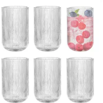 Zoha Набор из 6 стаканов 0,4 л Riffle Zoha