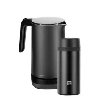 Zwilling Набор электрочайник с термосом 2 предмета, черный Enfinigy Zwilling