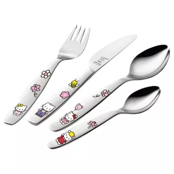 Zwilling Набор детских столовых приборов 4 предмета Hello Kitty Twin Kids Zwilling