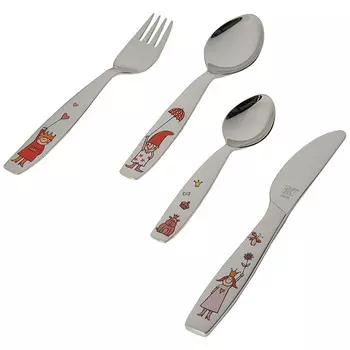 Zwilling Набор детских столовых приборов 4 предмета Emilie Twin Kids Zwilling