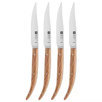 Zwilling Набор ножей для стейка 4 предмета дуб Steak Knife Zwilling