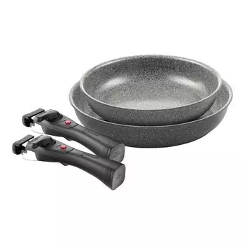 Zwilling Набор сковород со съемными ручками 4 предмета Torre Ballarini