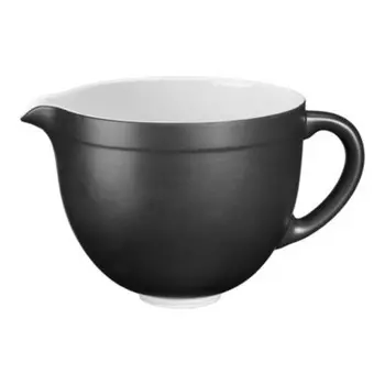 Чаша керамическая 4,7 л, матово-черная, KitchenAid, 5KSMCB5BM