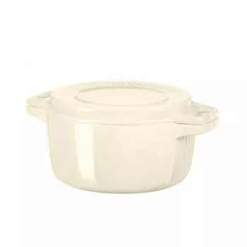 Кастрюля чугунная кремовая, 3,8 л, KitchenAid, KCPI40CRAC