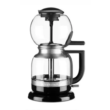 Кофеварка сифонная KitchenAid Artisan, 1л, черный, 5KCM0812EOB