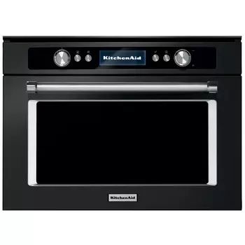 Комбинированный духовой шкаф с функцией пароварки KitchenAid BlackSteel, KOQCXB 45600