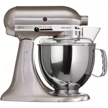 Планетарный Миксер KitchenAid ARTISAN 4.8 л, матовый никель, 5KSM150PSENK