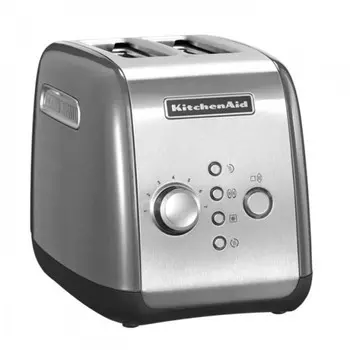 Тостер KitchenAid, серебристый, 5KMT221ECU