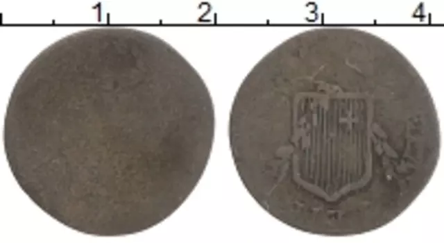 Монета грош Швейцарии 1793 года Серебро Кантон Швиц