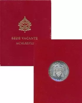 Набор монет 500 лир Ватикана 1978 года Серебро 500 лир (серебро)
