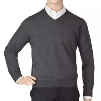 Др.Коффер 2010 E3130 серый меринос пуловер (46 XS)