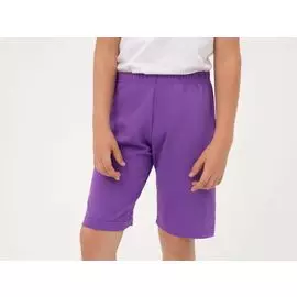 Фиолетовые детские шорты из лёгкого хлопка