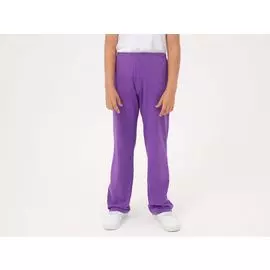 Фиолетовые детские штаны из лёгкого хлопка