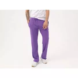 Фиолетовые мужские штаны из лёгкого хлопка