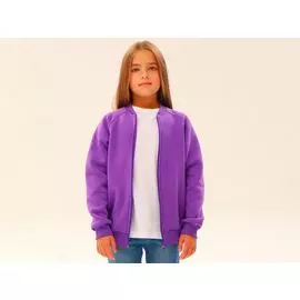 Фиолетовый детский бомбер «Лисёнок Мо — скалолаз»