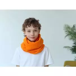 Оранжевый детский снуд