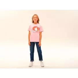 Розовая детская футболка «Звёздный путь Оскара»