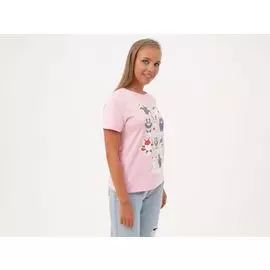 Розовая женская футболка «Все Кофтёныши»