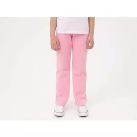 Розовые детские штаны из лёгкого хлопка