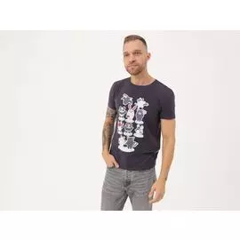 Тёмно-серая мужская футболка «Все Кофтёныши»