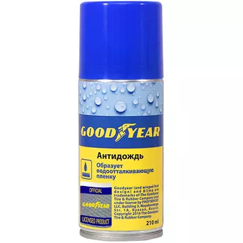 Антидождь Goodyear, аэрозоль 210 мл