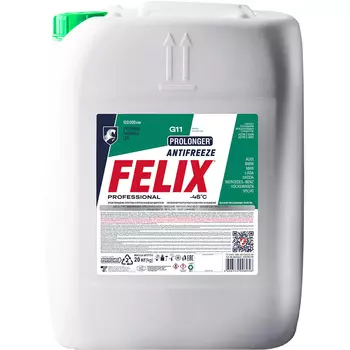 Антифриз Готовый Felix G11 Зелёный 20кг
