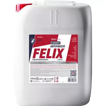 Антифриз Готовый Felix G12+ красный 20кг