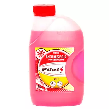 Антифриз Готовый PILOTS G12 красный 1кг