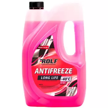 Антифриз Готовый Rolf G12+ красный 5л