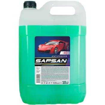 Антифриз Готовый Sapsan G11 Зелёный 10 л.