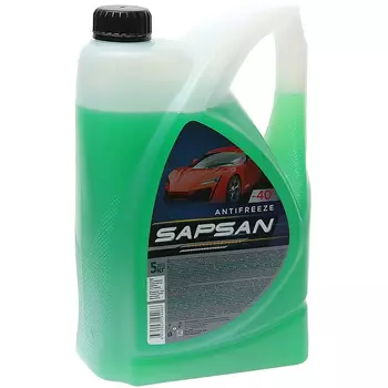 Антифриз Готовый Sapsan G11 Зелёный 5 л.
