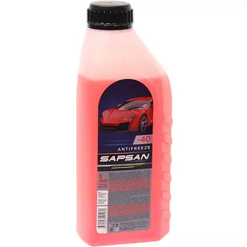 Антифриз Готовый Sapsan G12 красный 1 л.