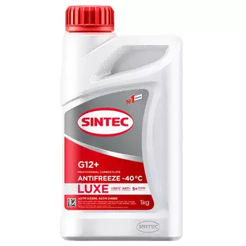 Антифриз Готовый Sintec G12+ красный 1кг