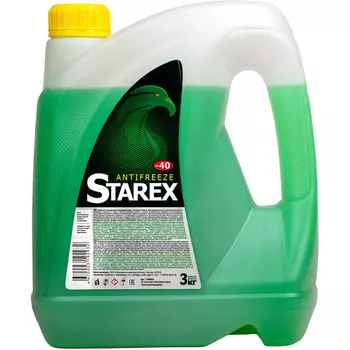 Антифриз Готовый STAREX G11 Зелёный 3кг