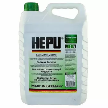 Антифриз Hepu G11 зеленый 5 л