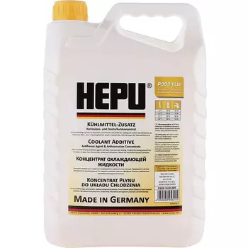 Антифриз Концентрат Hepu G11 Жёлтый 5л