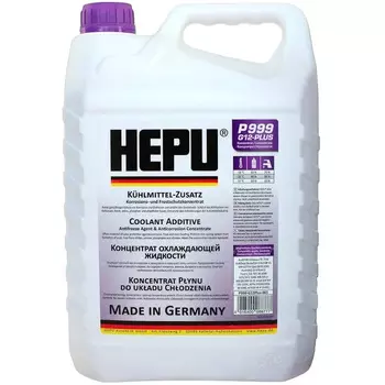 Антифриз Концентрат Hepu G12 Фиолетовый 5л