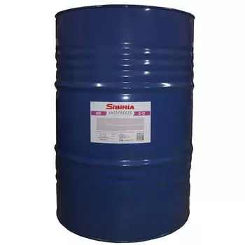 Антифриз Sibiria G12+ красный 210кг