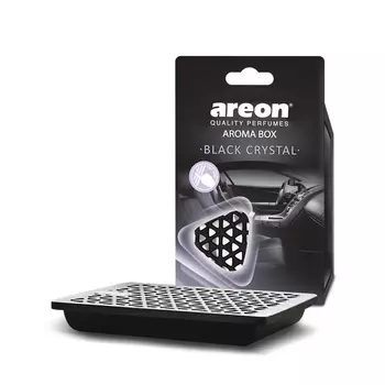 Ароматизатор Areon Aroma Box Черный кристалл под сиденье (art.704-ABC-01)