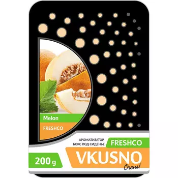 Ароматизатор Azard Freshco Vkusno Дыня под сиденье (art.AR4BX040)