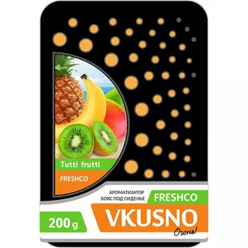 Ароматизатор Azard Freshco Vkusno Тутти-фрутти под сиденье (art.AR4BX080)