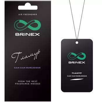 Ароматизатор Brinex картон гламур can can burlesque (art.bri15)