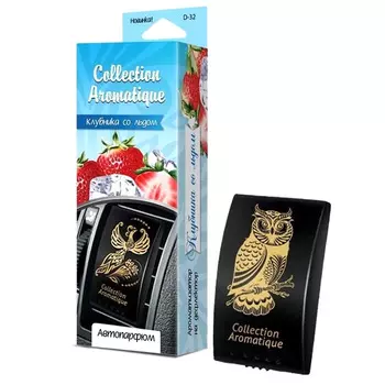 Ароматизатор Fouette Клубника со льдом на дефлектор (art. D-32)