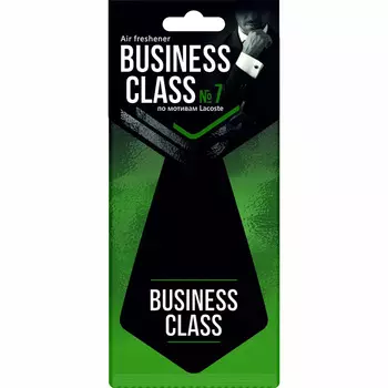 Ароматизатор подвесной картонный Freshco Business Class Lacoste №7