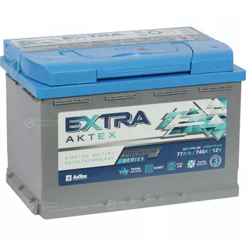 Автомобильный аккумулятор Актех Extra 77 Ач обратная полярность L3