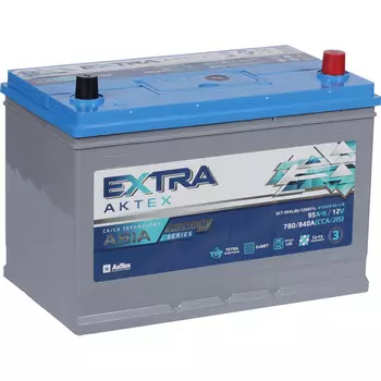 Автомобильный аккумулятор Актех Extra 95 Ач обратная полярность D31L