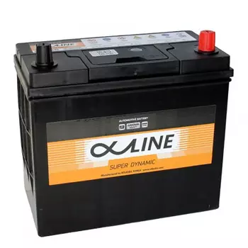 Автомобильный аккумулятор Alphaline SD 52 Ач обратная полярность B24L