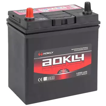 Автомобильный аккумулятор Aokly 36 Ач прямая полярность B19R