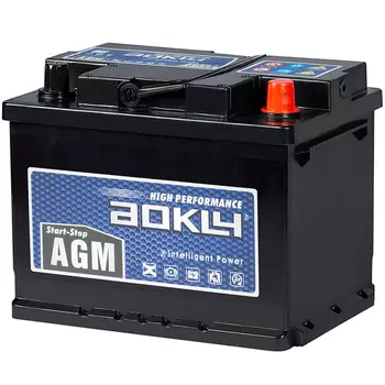 Автомобильный аккумулятор Aokly 60 Ач обратная полярность L2
