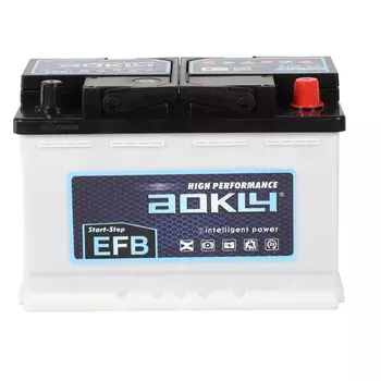 Автомобильный аккумулятор Aokly 70 Ач обратная полярность L3
